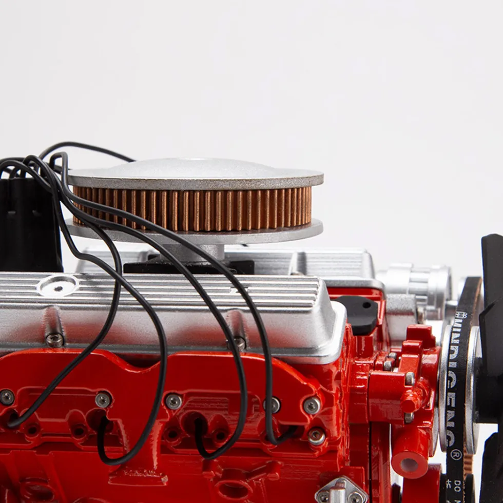 ENJOMOR 1/6 Scale V8 Internal Combustion Engine Model Kit that Works-Build Your Own V8 Engine