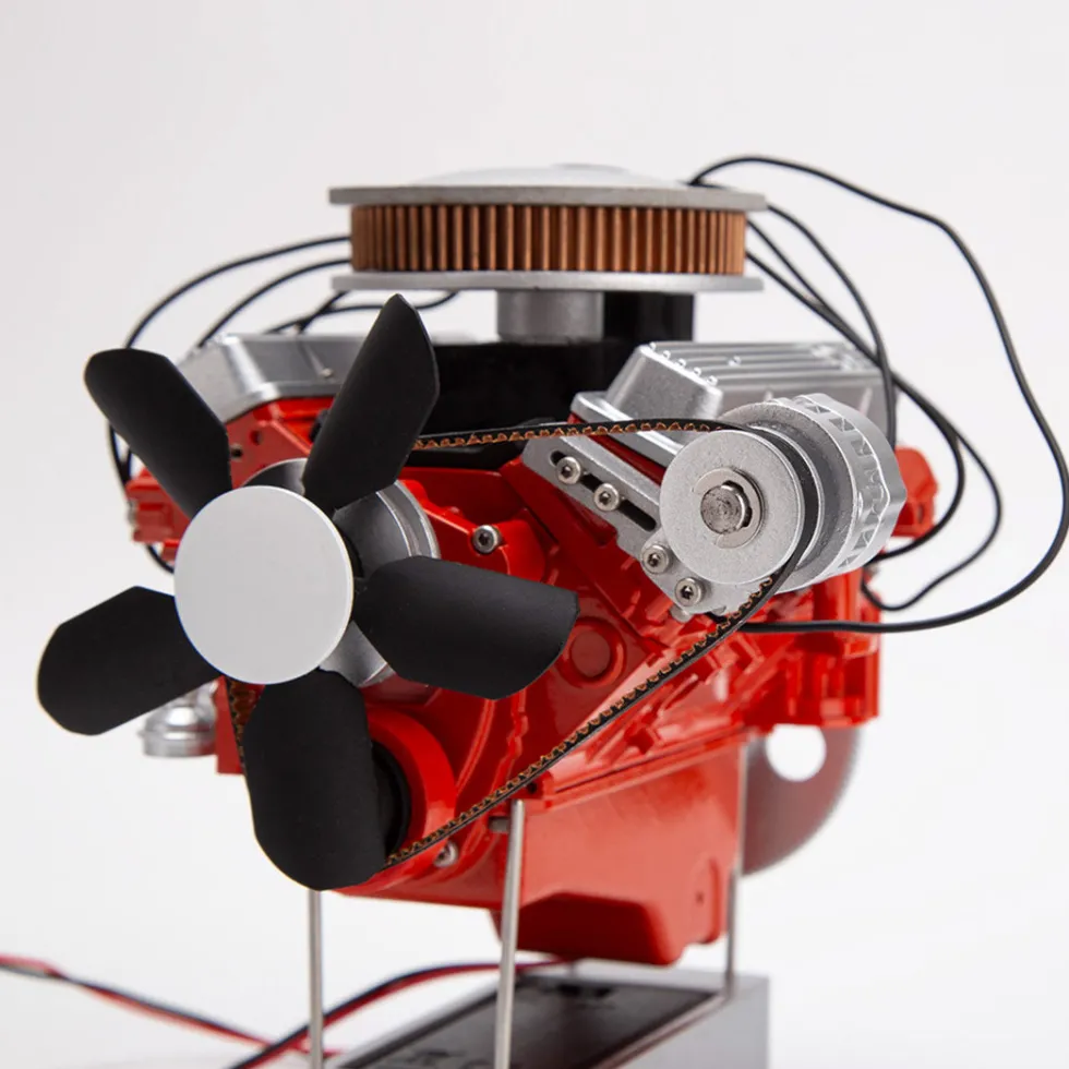 ENJOMOR 1/6 Scale V8 Internal Combustion Engine Model Kit that Works-Build Your Own V8 Engine