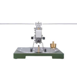ENJOMOR Stirling Helicopter Model Kit Gamma Hot Air Stirling Engine Model DIY Assembly Model STEM Educational Toy