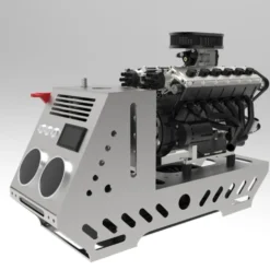 ENJOMOR V12 Engine GS-V12 72CC DOHC 4-Stroke 12-Cylinder 48-Valve Water-Cooled Electric Start Gasoline Engine Model - V12 Engine Model That Works