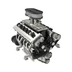 ENJOMOR V12 Engine GS-V12 72CC DOHC 4-Stroke 12-Cylinder 48-Valve Water-Cooled Electric Start Gasoline Engine Model - V12 Engine Model That Works