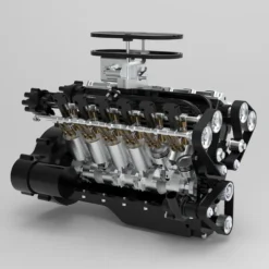 ENJOMOR V12 GS-V12 72CC DOHC Gasoline V12 Engine Model That Works with Starter Kit