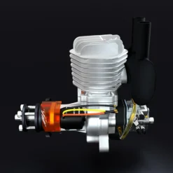 EPHIL XG-38cc-R Pro Electric Starter Glow Plug Two-Stroke Single Cylinder Side Exhaust Gasoline Engine Model for Fixed-Wing Aircraft Models