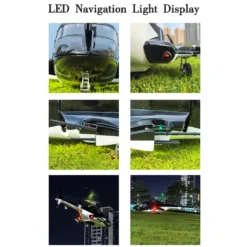 FLISHRC Airwolf Pro FL500 500-Class 6CH Scale RC Helicopter with L7 Flight Controller & 4-Mode GPS, 2.4GHz RTF