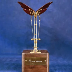 Flying Butterfly Model Kit 3D Dynamic Mechanical Crafts Kinetic Butterfly Model Kit for Kids, Teens, and Adults