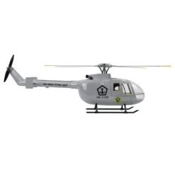 FLYWING BO105 470 Size 2.4G 6CH Military RC Helicopter With H1 Flight Controller,GPS and Adjustable Left/Right-Handed Controls