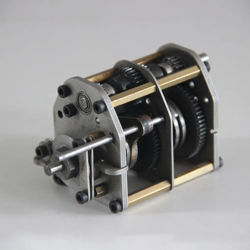 Four Gear Box Assembly DIY Modified Accessories for Methanol Engine RC Car Model