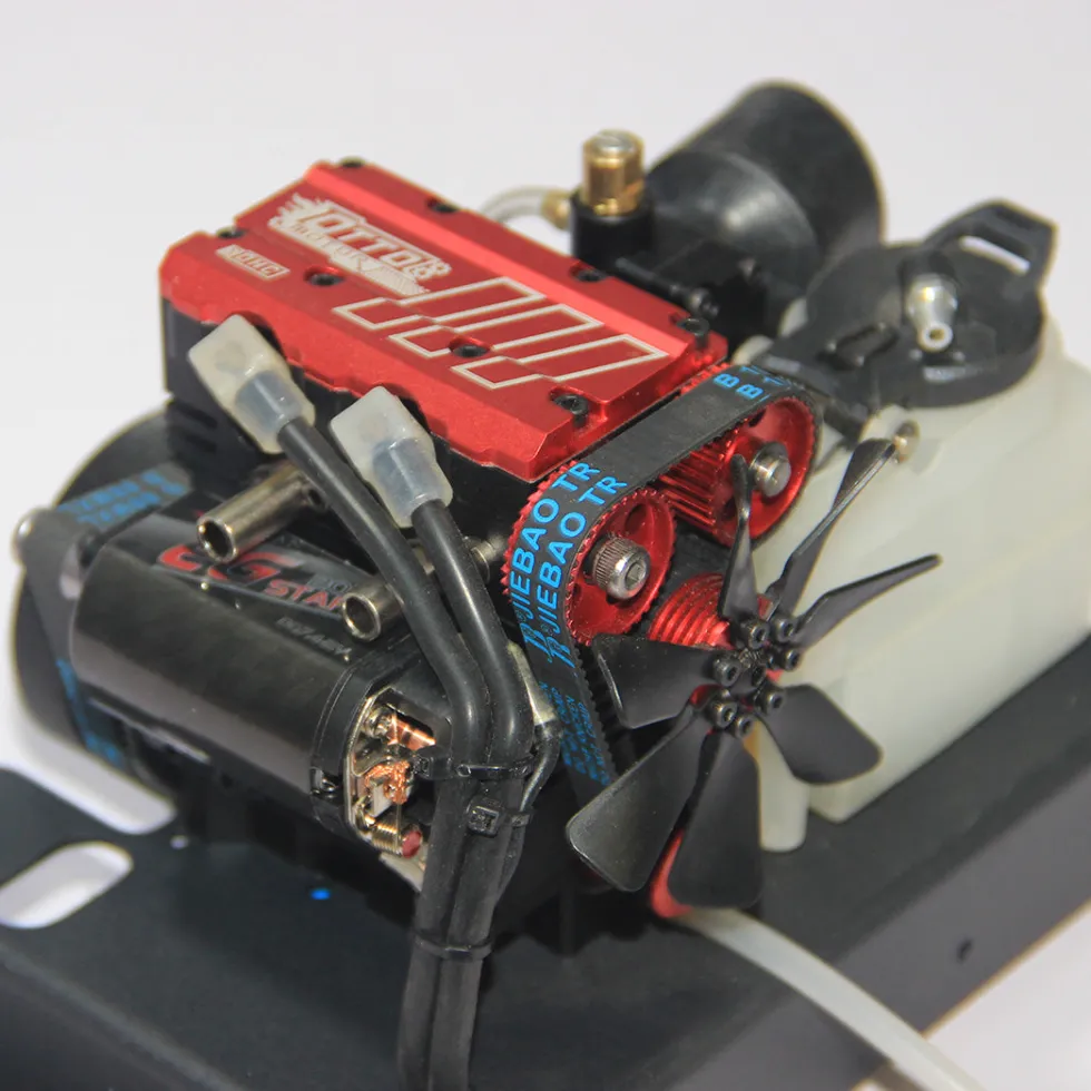 Gas Conversion Kit for TOYAN FS-L200AC Nitro Engine - OTTO MOTOR & SEMTO ENGINE Version