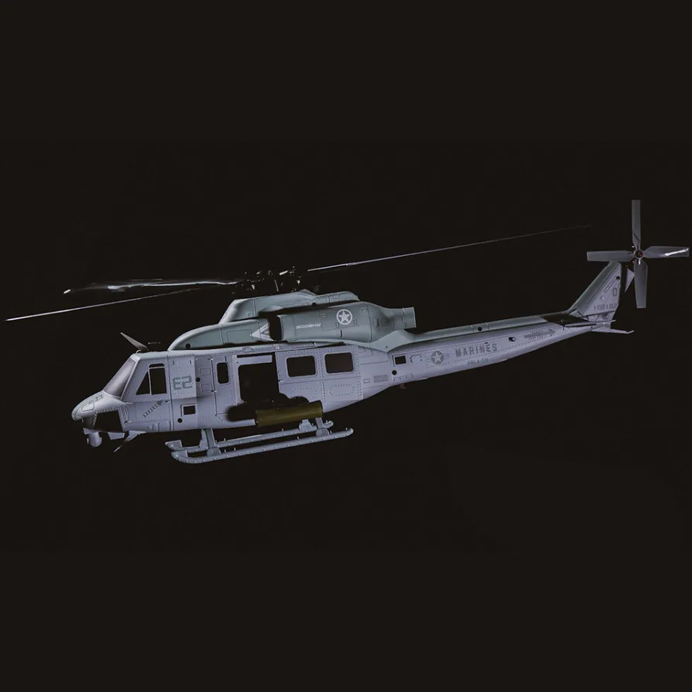 GOOSKY E2 UH-1Y 2.4G RC 6CH Dual Brushless Direct Drive Scale Aerobatic GTS Flight Control Helicopter Model
