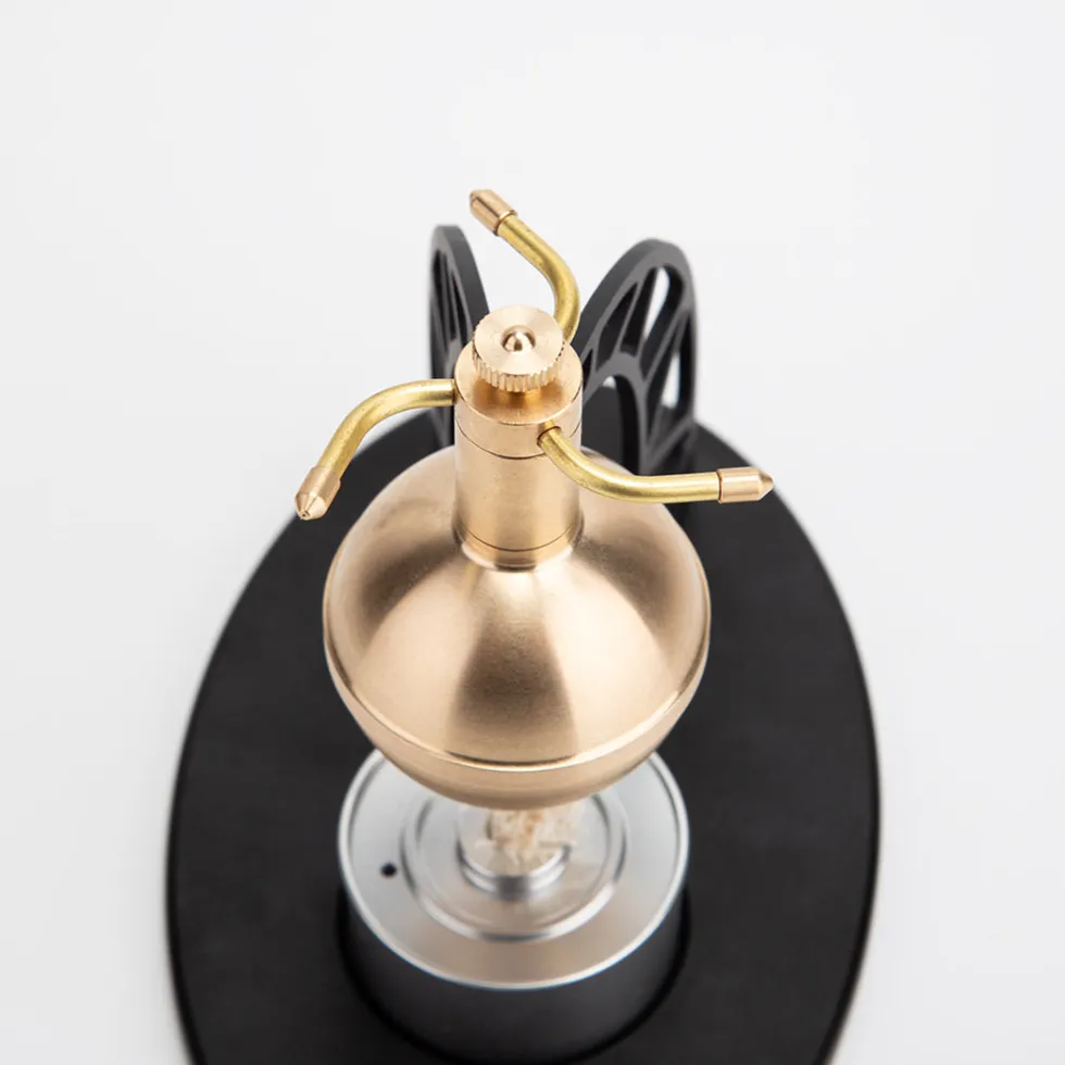 Hero's Engine Bladeless Radial Steam Ball Model Kit-Build Your Own Engine