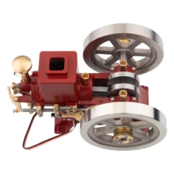 Hit and Miss Engine 6cc Metal Single Cylinder 4-Stroke IC Engine with Ignition Device Gift Collection