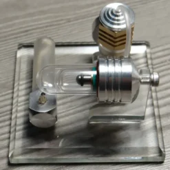 Hot Air Single Cylinder Stirling Engine Model-Enginediy