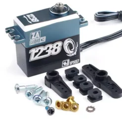 HV-CLS-1238 Steering Gear Waterproof All-Metal Gear High Voltage Brushless High-Speed Servo for Capo U4 RC Car (Bearing Capacity 36KG)