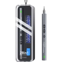 28 In 1 Mini Precision Smart Handheld Electric Screwdriver Maintenance Multifunctional Tools Set with LED Lights