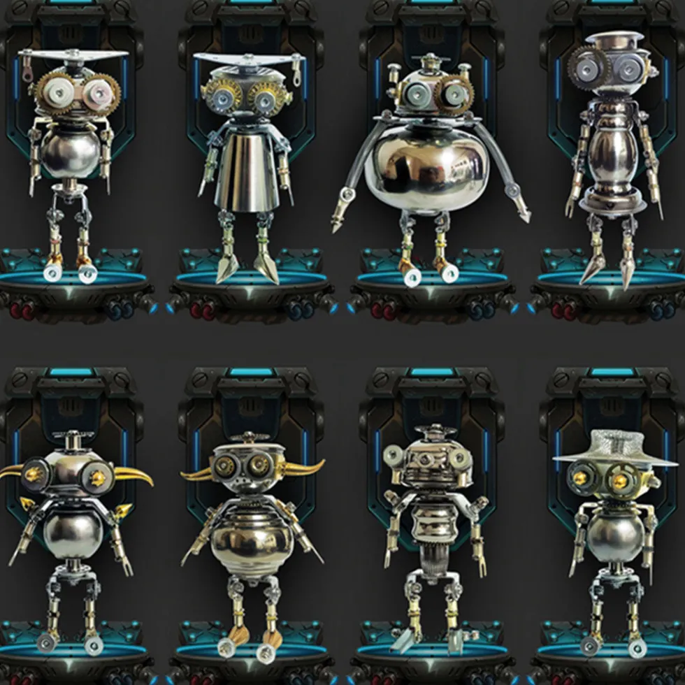 Interstellar Cultural Exchange 3D DIY Metal Assembly Model Combo Set 1200+PCS