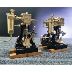 KACIO LS2-14 2 Cylinders Reciprocating Retro Steam Engine Model for Model Ship Model Boat Above 80cm