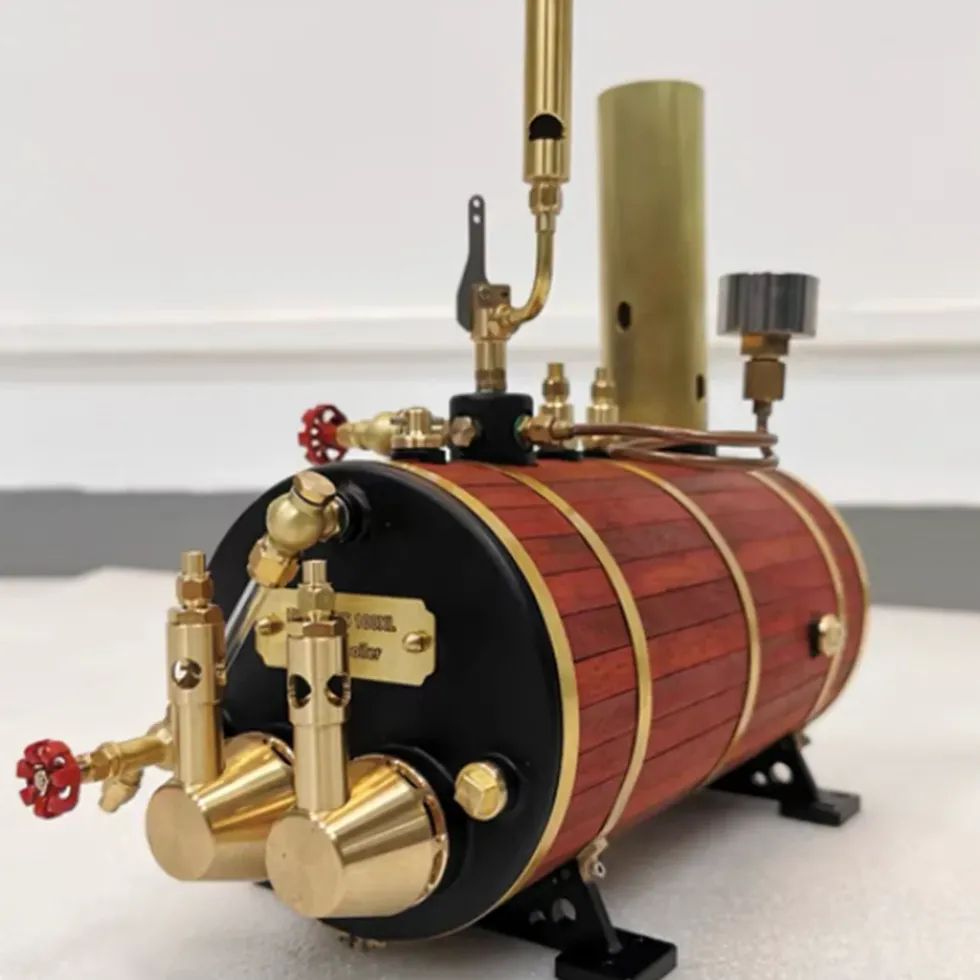 KACIO WS100XL 1000mL Horizontal Steam Boiler for Model Ship Steam Engine
