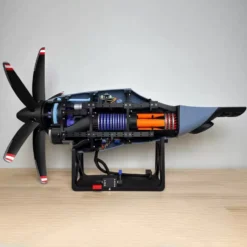 Large Turboprop Engine Model -3D Printing Aircraft (Finished Model)