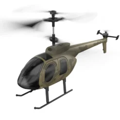 MD500 2.4G RC Airplane 4CH 6-axis Gyroscope Simulation Helicopter Model Toy (RTF Version/Green)