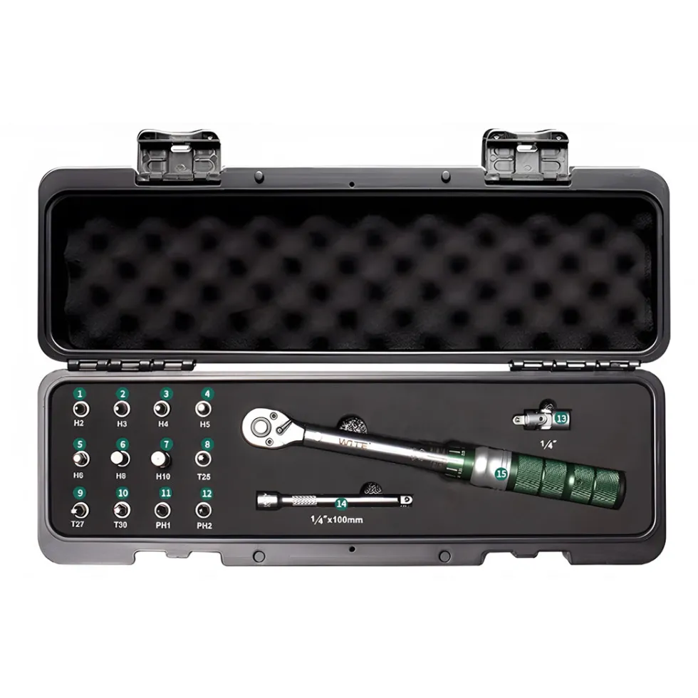 Mechanical Adjustable Torque Wrench Tools Set (14PCS)