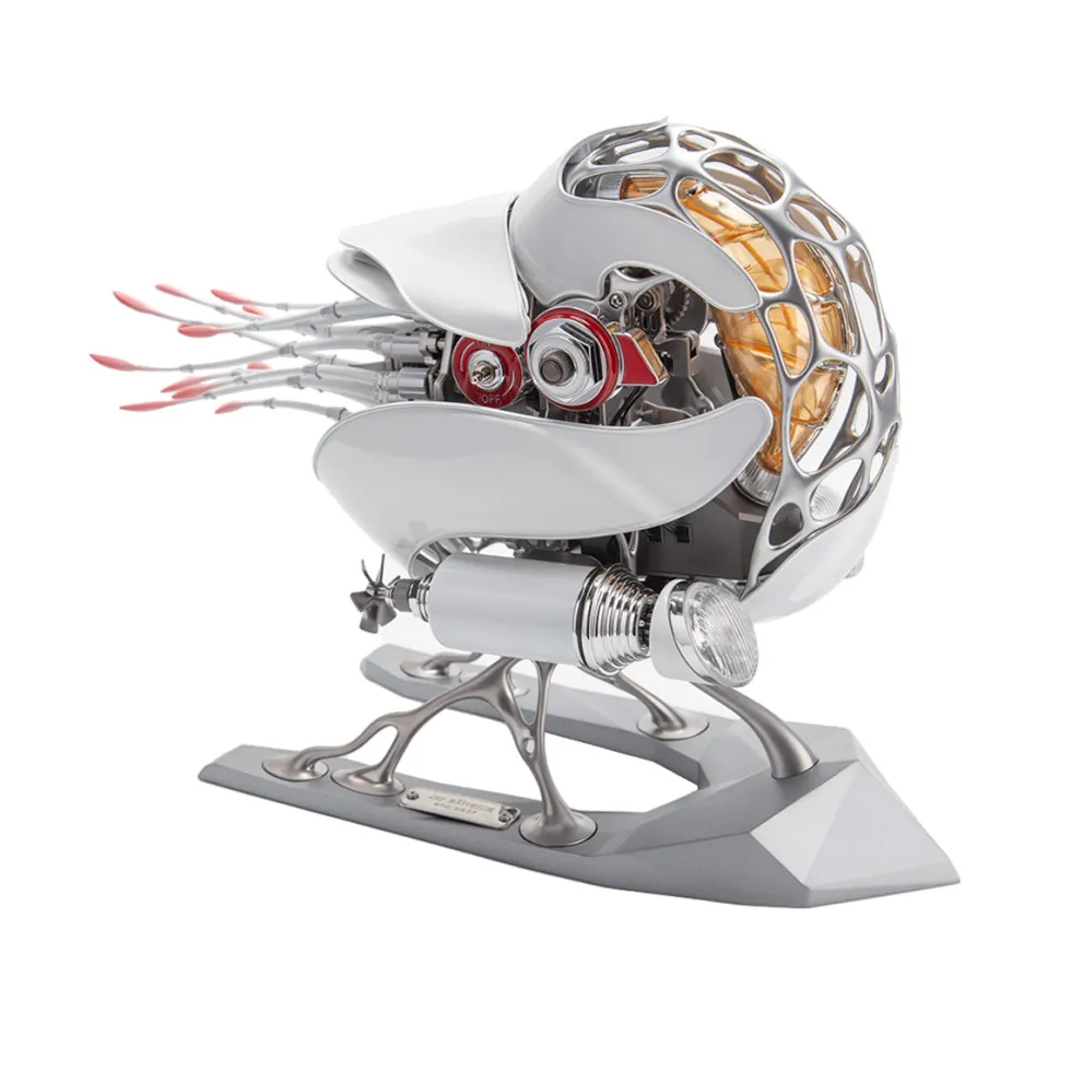 Mechanical Nautilus 3D Metal Model Building Kits with LED Light