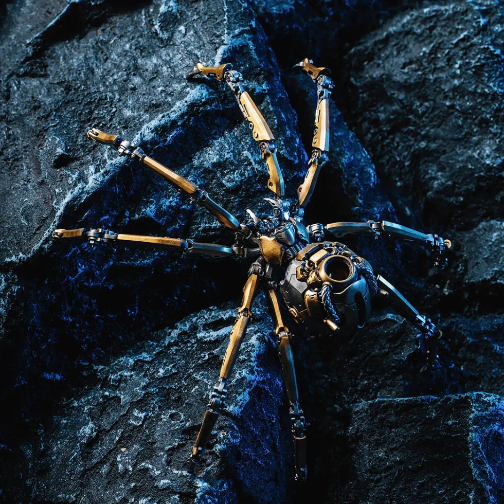 Mechanical Widow Spider Model with Movable Joints High-end Gift for Him
