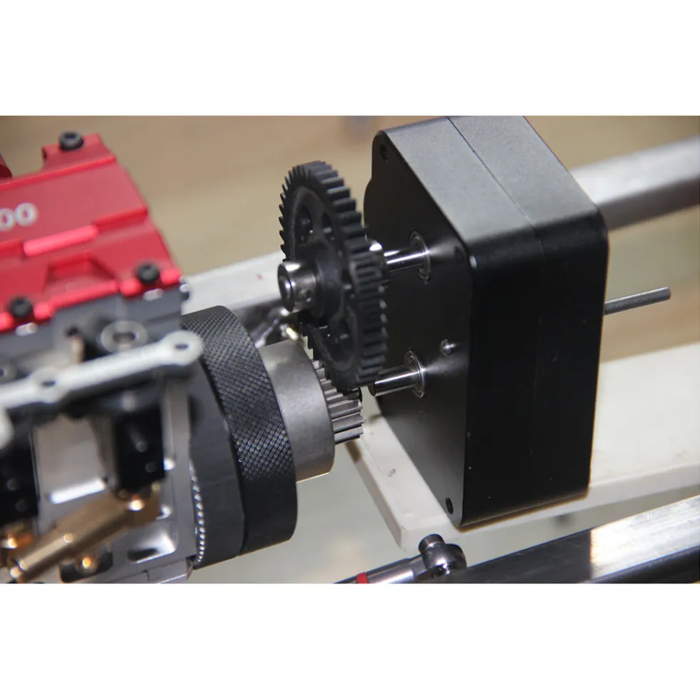 Metal Gearbox with Reverse Neutral Forward Gear for TOYAN Engine Modified Gasoline Powered Model Car