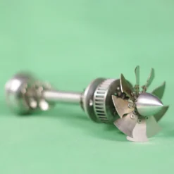 Metal Steam Turbine Engine Model Science Experiment Desktop Engine Model - Enginediy