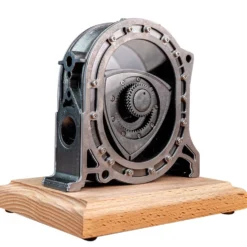 Metal 4-stroke Wankel Rotary Engine Model Simulation Rotor Engine Model Educational Toys Gifts