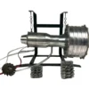 Miniature Turbofan Engine Model Precision-Crafted Removable and Maintainable Jet Engine with Liquid Gas Combustion