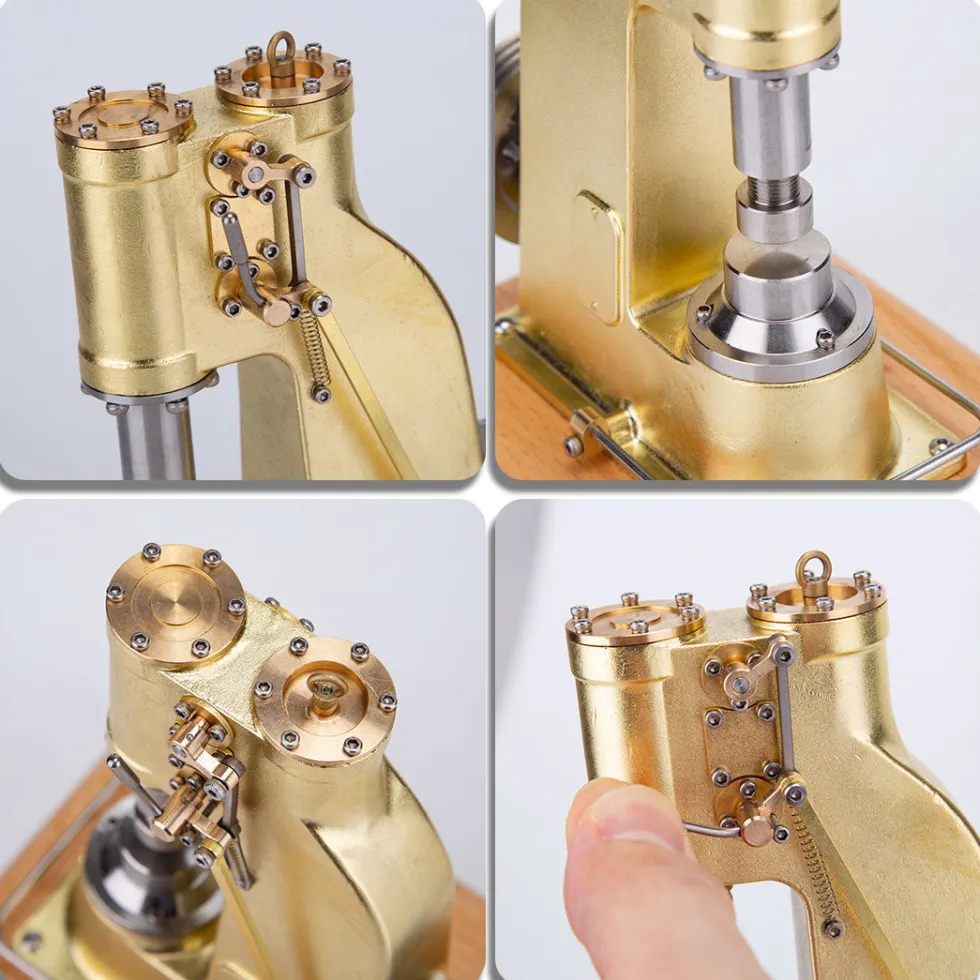 Mini Brass Piston Power Hammer Model Industrial Forging Machine