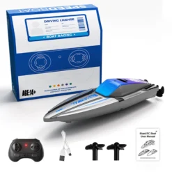 1/43 Mini 2.4G Dual Motor RC Speed Boat Dual Speed Modes Model