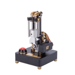 Mini Metal Mechanical 4-stroke Internal Combustion Engine Model Toy for Educational Experimental Science Demonstration