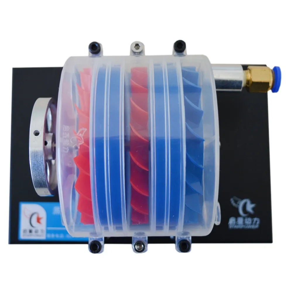 Multi Stage Steam Turbine Physics Equipment Demonstration Educational Toy Enginediy