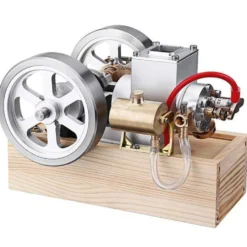 M90 Upgrade Hit & Miss Gas Engine Full Metal IC Engine With Base Collection Gift