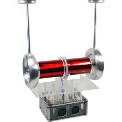 Music Tesla Coil Ambipolarity SSTC Singing Plasma Loudspeaker Artificial Lightning Magnetic Storm Coil Experiment Model