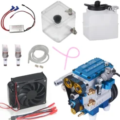NR200 8.6cc Inline 2 Cylinder 4 Stroke Water-cooled Engine with Original Starter Kit