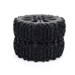 4Pcs 1/8 Off-road Vehicle Deep Gear Tire Car Tire for HSP Redcat Losi VRX HPI Kyosho Carson Hobao