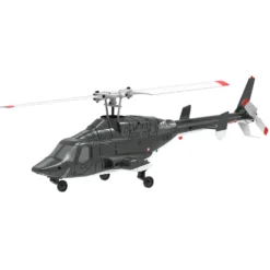 RC ERA A61 1/52 Scale Airwolf 2.4G 4CH Single Rotor Flybarless Mini RC Helicopter Model with Optical Flow Altitude Hold RTF