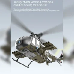 RC ERA C180 1/25 Scale 2.4G 6CH Single Rotor Flybarless RC Helicopter Model with Barometer, TOF LiDAR Altitude Hold & Optical Flow Positioning (RTF Version)