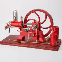 RETROL Antique 4-Stroke Hot-bulb Engine Simulation Horizontal Water-cooled Gasoline Tractor Engine Internal Combustion Engine Model Collection