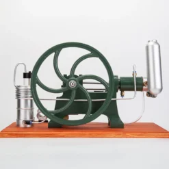 RETROL Antique 4-Stroke Hot-bulb Engine Simulation Horizontal Water-cooled Gasoline Tractor Engine Internal Combustion Engine Model Collection
