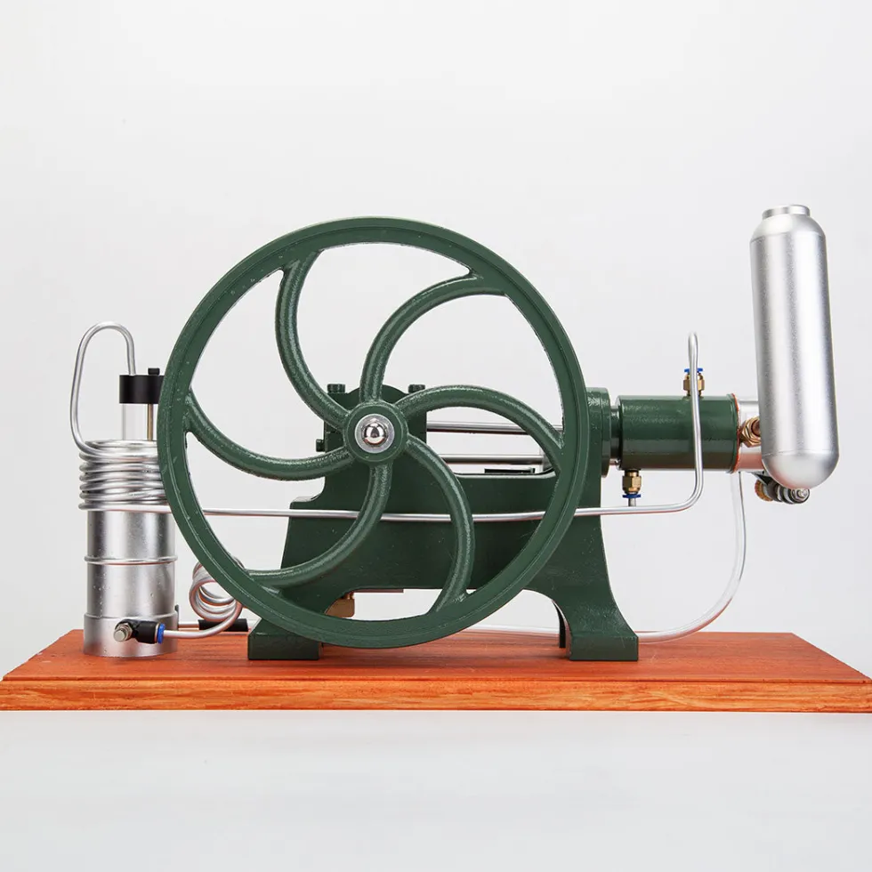 RETROL Antique 4-Stroke Hot-bulb Engine Simulation Horizontal Water-cooled Gasoline Tractor Engine Internal Combustion Engine Model Collection