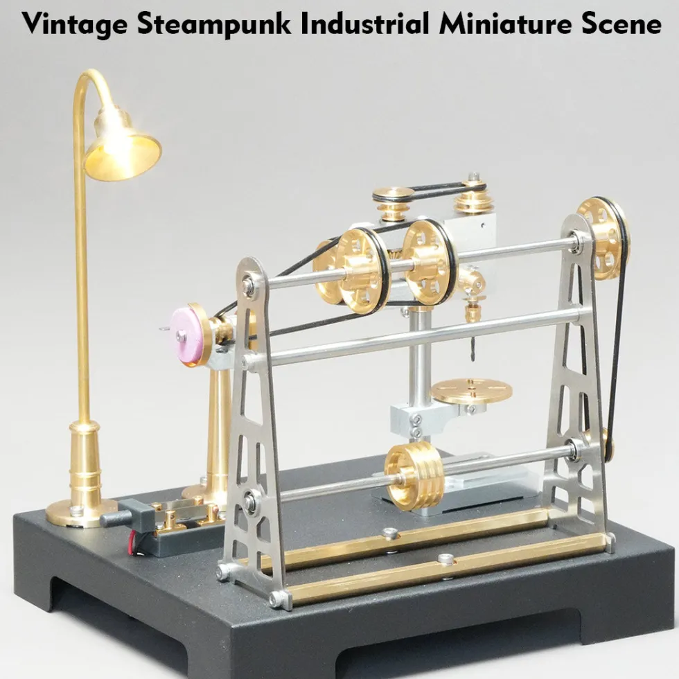 RETROL GF-01 Mechanical Transmission Kit - Functional DIY Expansion for SE-01/02/03 Steam Engine Models