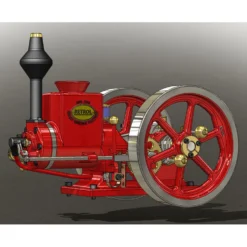 RETROL HM-01 7cc Antique Hit and Miss Engine 4-stroke Stationary Engine Horizontal IC Engine Model That Works