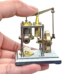 RETROL & OKMO Mini Stirling Hot Air External Combustion Engine Model-Educational Science Toy & Desk Decor