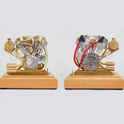 RETROL R29 4.2CC Mini V2 Engine OHV V-Twin Motorcycle Engine Double-cylinder Four-stroke Gasoline Engine Internal Combustion Engine Model