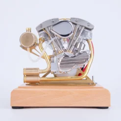 RETROL R32 4.2CC OHV V-Twin Model V2 Four-stroke Gasoline Engine Motorcycle Engine Internal Combustion Engine Model