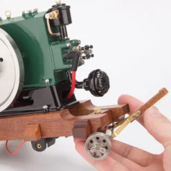 RETROL 1/8 Scale 3.6CC Mini Vintage Single Cylinder 4-Stroke Working Gasoline Engine Model