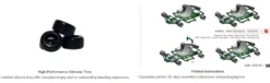 Retro Racer 1/32 Scale 2.4G Mini RC Kart Assembly Model Kit